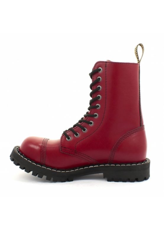 Черевики берці Steel червоні на 10 дірок 105-106/O/F.RED замовити online